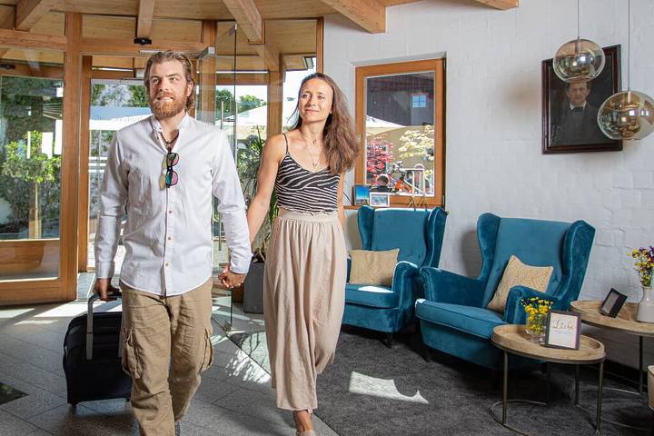 Hotel für 2 Personen, mit Garten