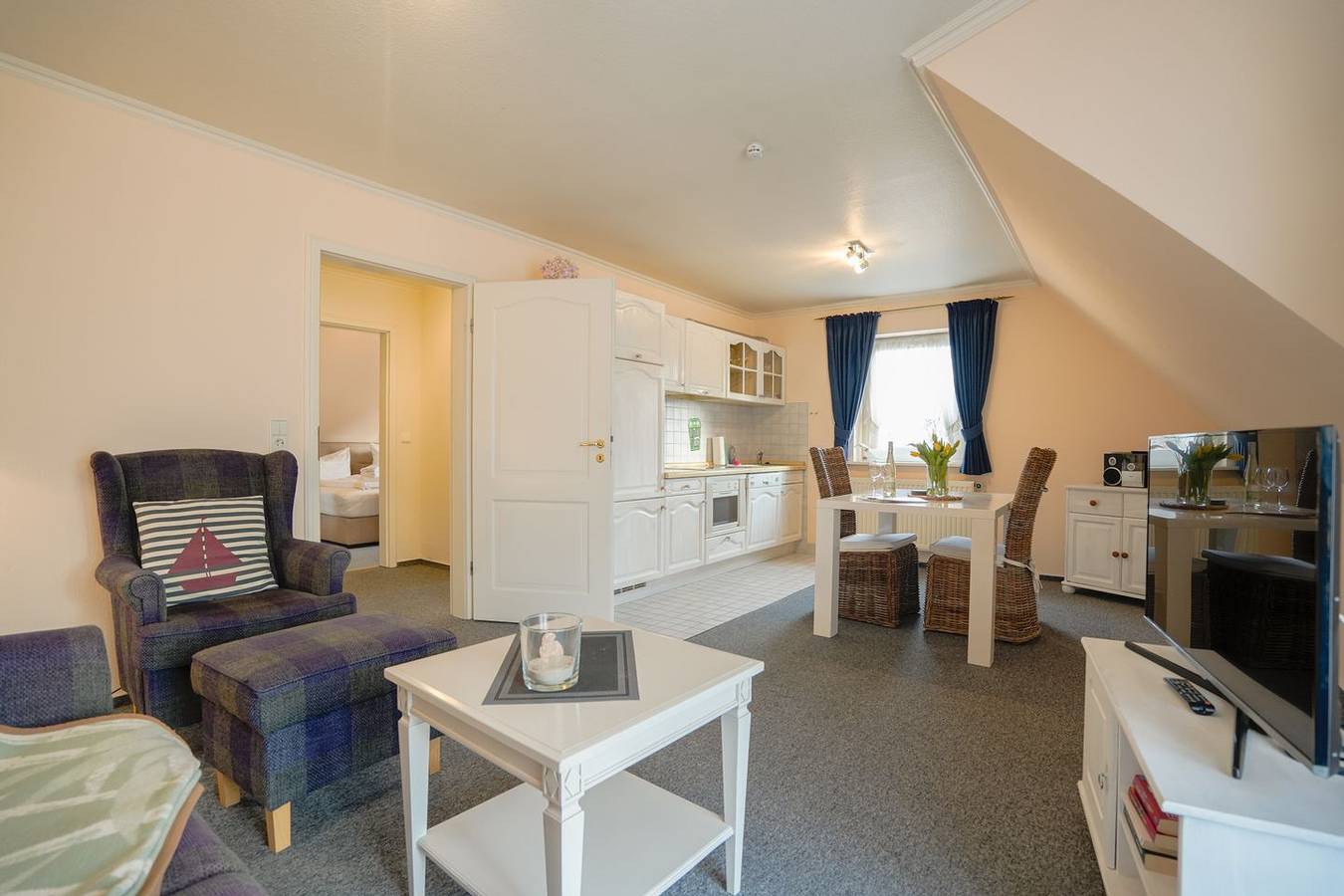 Ganze Wohnung, "Lister Reede Strand" – Gemütliche Unterkunft mit Balkon und Strandnähe in List in List (Sylt), Sylt