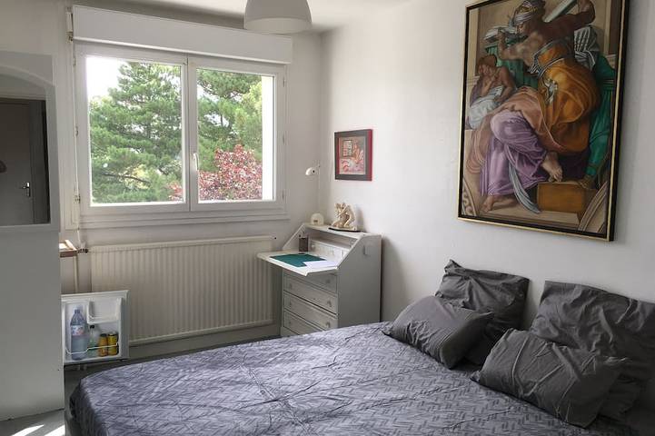 Appartement de vacances pour 2 personnes, avec jardin