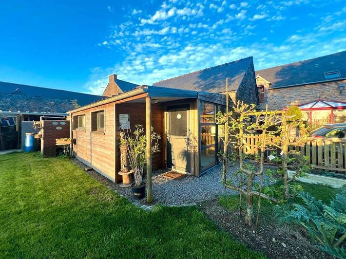 Chambre d’hôte pour 6 personnes, avec Terrasse ainsi que Jardin et Vue