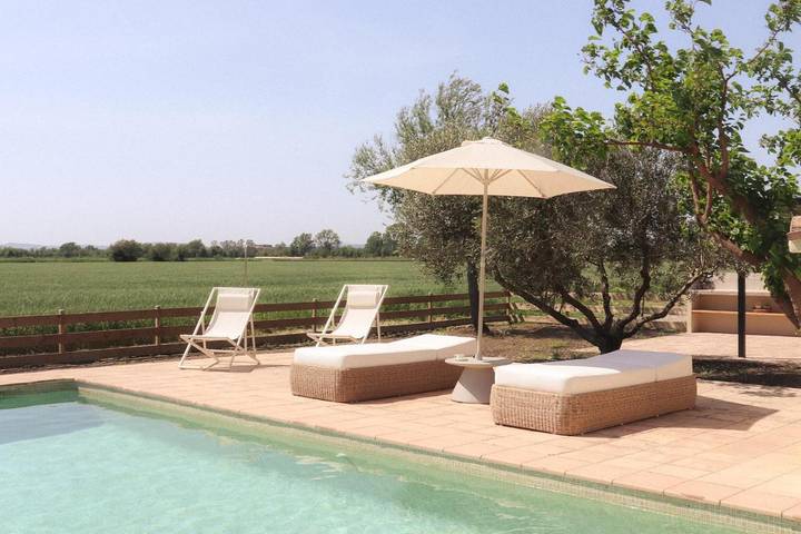 Chambre d’hôtes pour 4 personnes, avec piscine et jardin