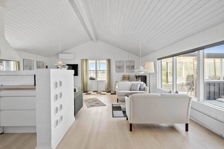 Ferienhaus mit Meerblick für 6 Personen, mit Terrasse in Grønhøj Strand - 2
