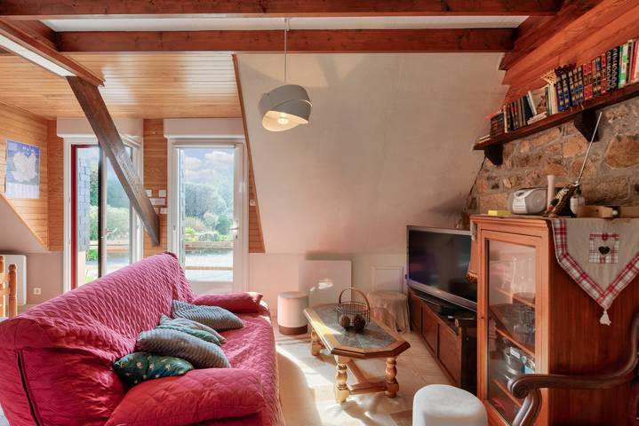 Maison de vacances pour 5 personnes, avec balcon et jardin