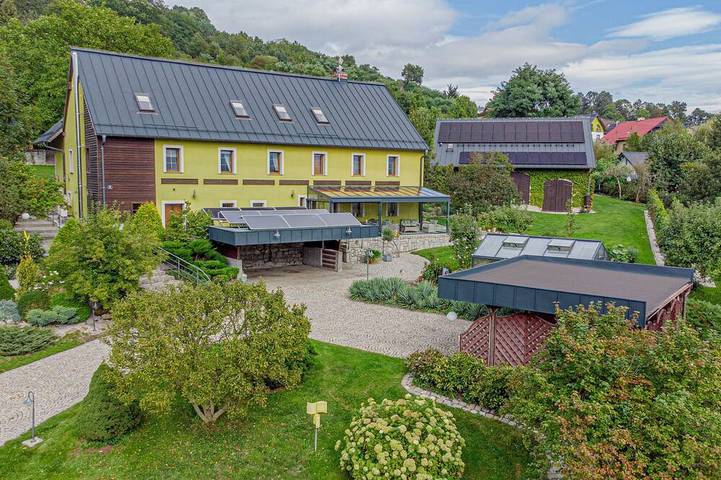 Ferienwohnung für 10 Personen, mit Garten und Sauna, mit Haustier in Niederschlesien