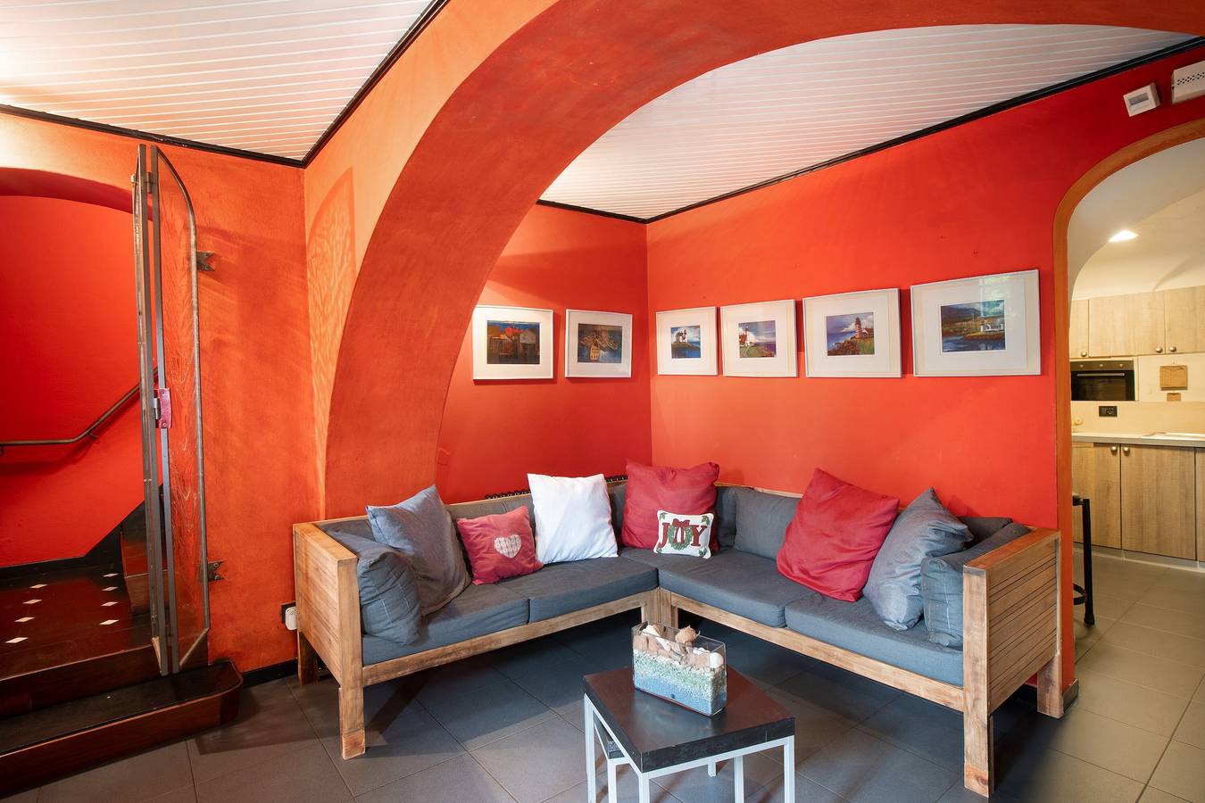 Ferienhaus 'Casone' mit Meerblick, Wlan und Klimaanlage in Sanremo Gemeinde, Riviera di Ponente