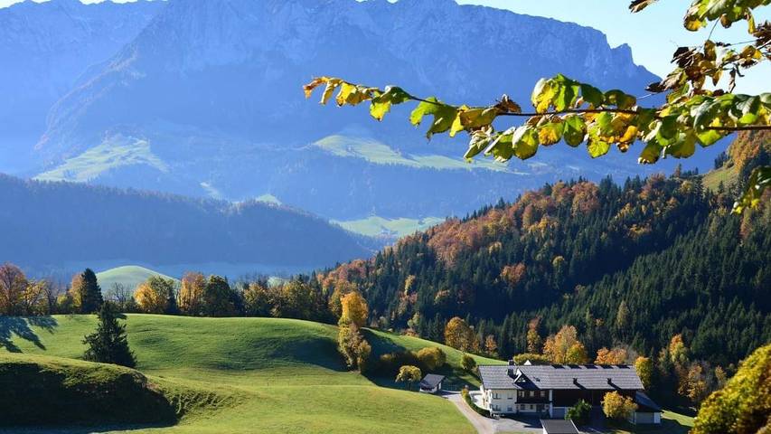Ferienwohnung für 4 Personen, mit Garten und Balkon in Rettenschöss