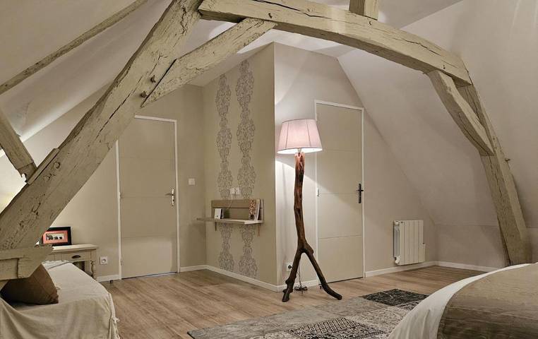 Gîte pour 6 personnes, avec jardin, animaux acceptés à Pouillé - 4