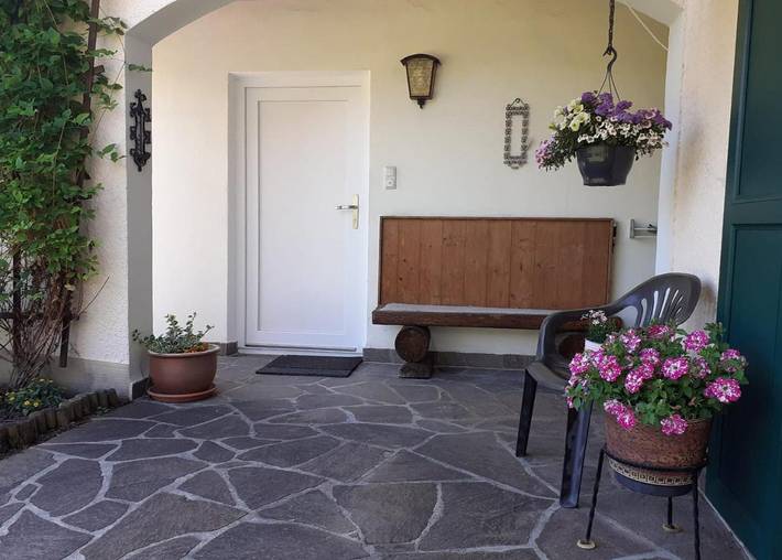Ferienwohnung für 2 Personen, mit Terrasse und Garten in Wieskirche