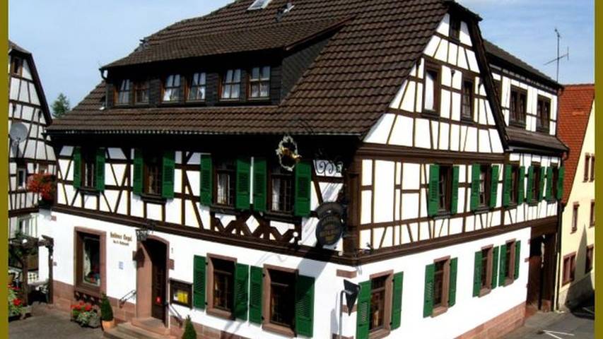 Ferienwohnung für 3 Personen, mit Garten, mit Haustier in Laudenbach