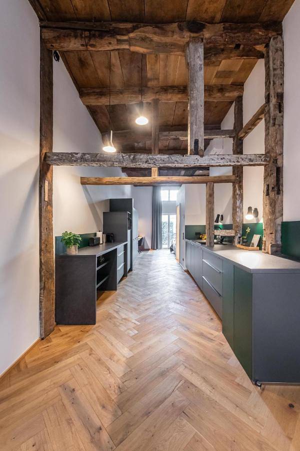 Ferienwohnung für 2 Personen, mit Balkon und Terrasse