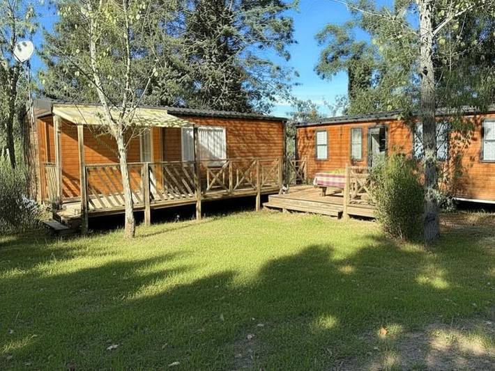 Mobil home pour 11 personnes, avec bassin pour enfant à Reynès - 2