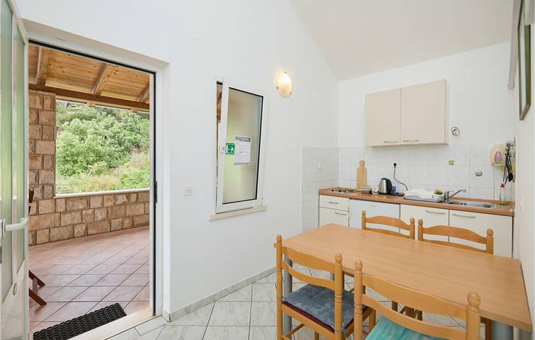 Apartamento de férias inteiro, Apartamento com vista para o mar, com estacionamento, terraço e acesso Wi-Fi in Mala Saplunara, Saplunara