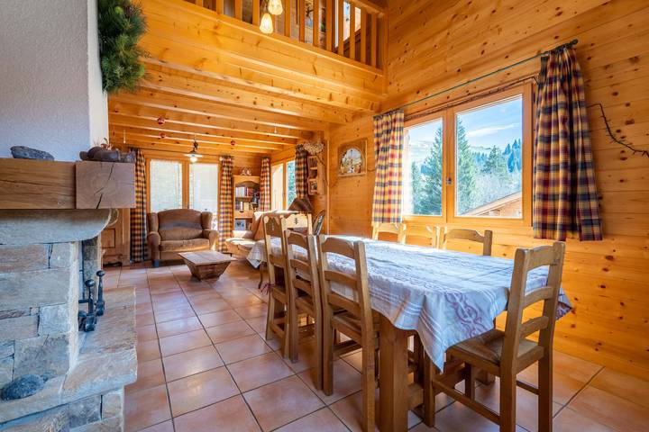 Chalet pour 9 personnes, avec balcon/terrasse à La Clusaz - 4