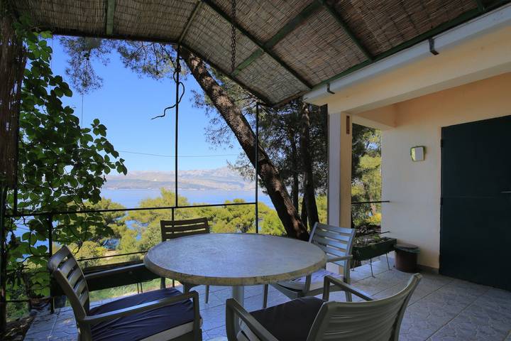 Ferienhaus für 4 Personen, mit Balkon/Terrasse