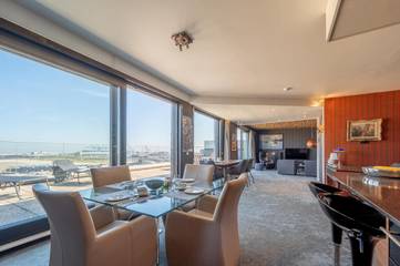Gîte pour 4 personnes, avec vue et balcon dans Zeebruges