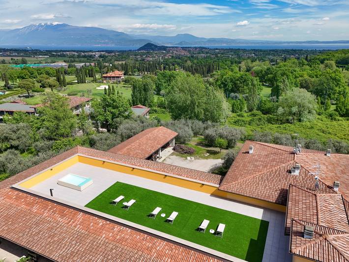 Bauernhof für 3 Personen, mit Garten und Seeblick sowie Balkon am Gardasee - 4