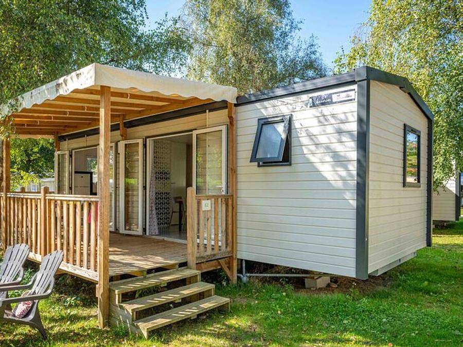 Camping Le Bontemps - Ciela Village - Mobilheim 4 personen - Ciela Privilège - 2 Schlafzimmer - Grill in Vernioz, Vienne und Umgebung