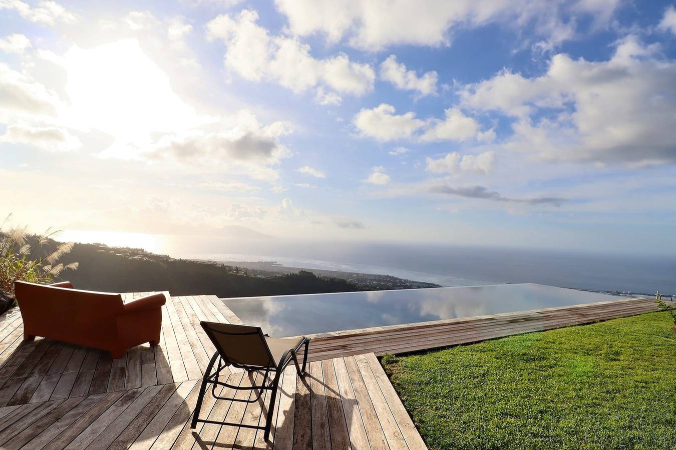 Studio entier, Moorea Horizon – Sublime vue Panoramique - Piscine in Faa'a, Tahiti
