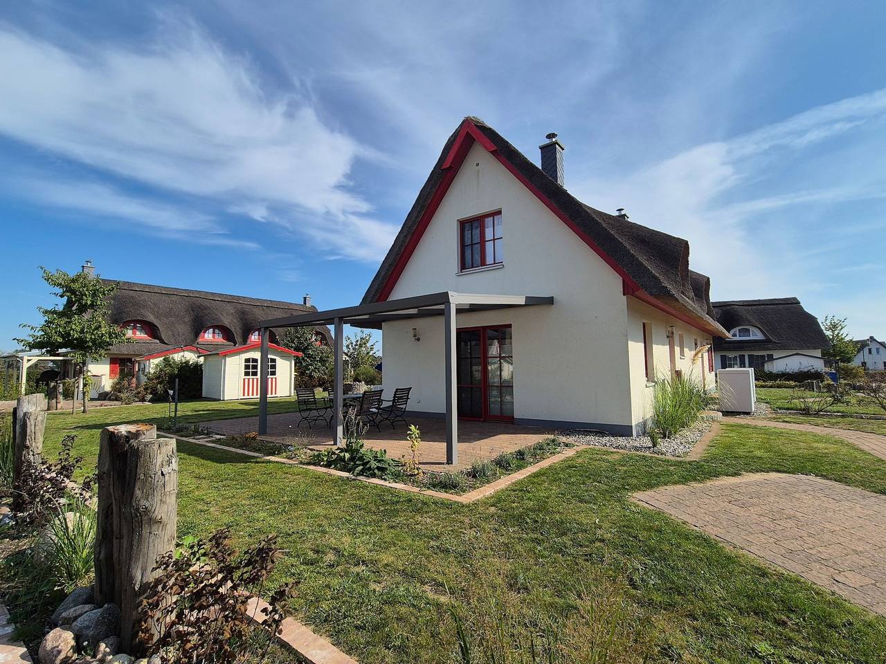 Reethaus "Meermuschel" in Zierow, Nordwestmecklenburg (Wismar und Umgebung)