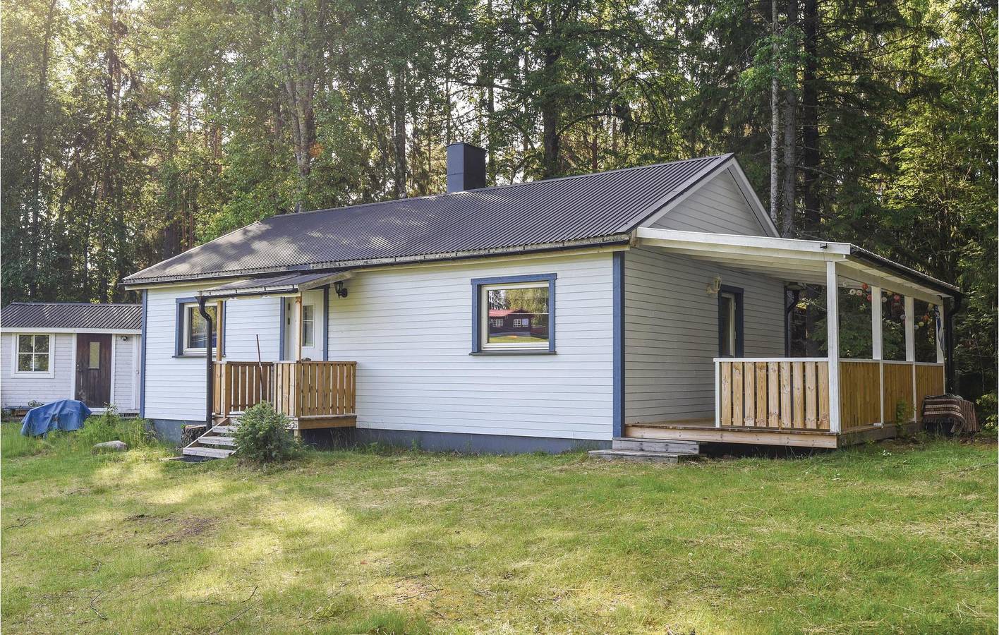 Ferienhaus für 8 Personen mit Terrasse in Dalslands Kanal