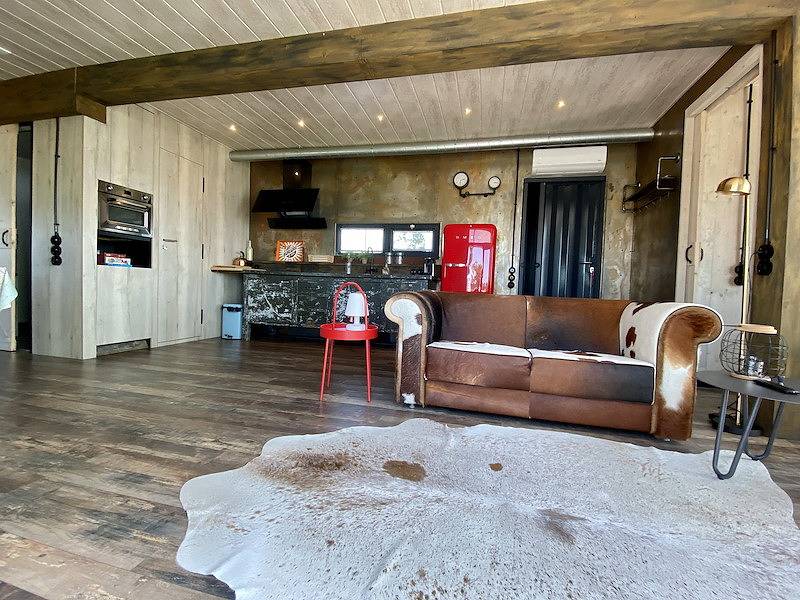 Vakantiefriesland — Einzigartiges Ferienhaus Warns mit eigener Terrasse in Ijsselmeer