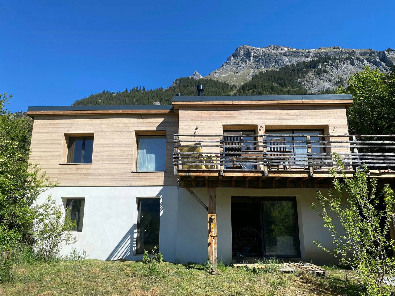 Ökologisches Chalet mit Blick auf den Mont Blanc in Passy in Plateau d'Assy, Passy