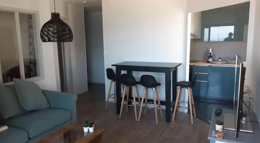 Gîte pour 4 personnes, avec vue et terrasse dans Grande Plage (Hendaye) - 3