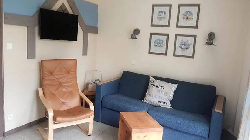 Gîte pour 6 personnes, avec Terrasse et Jardin dans Aquaclub de Belle Dune - 2