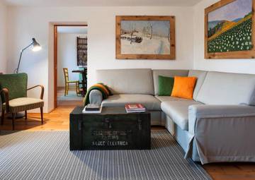 Gîte pour 8 personnes, avec jardin et vue à Santa Giustina