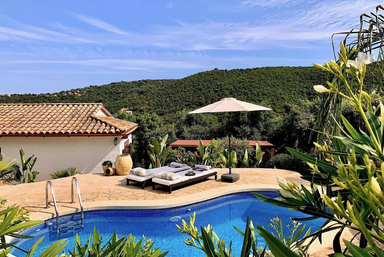 Villa Marlena, Calonge, Costa Brava,1 luxe private studio-appartement with private pool in quiet area, adults only, Catalonia, Spain in Cabanyes, Calonge