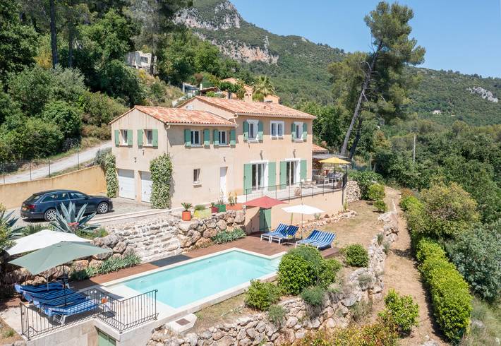 Maison de vacances pour 8 personnes, avec jardin et terrasse à Tourrettes-sur-Loup