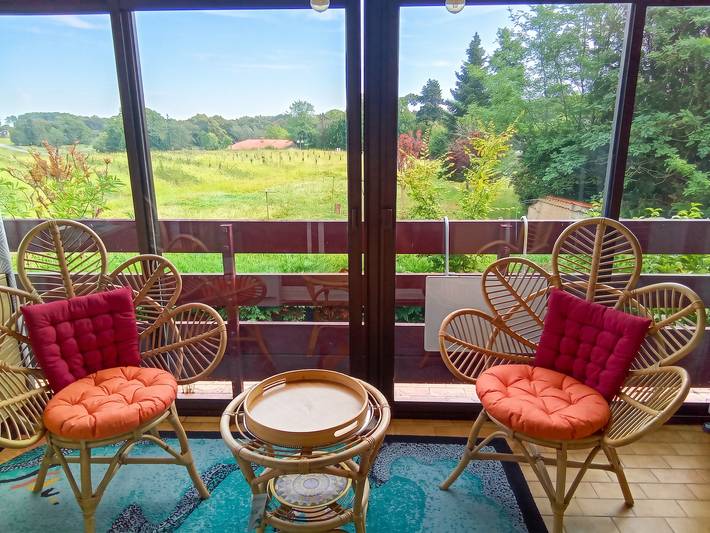 Studio pour 2 personnes, avec Terrasse dans le Gers