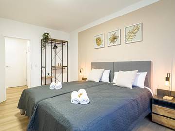 Ferienwohnung für 4 Personen, mit Balkon und Ausblick, kinderfreundlich in Neustadt Bremen