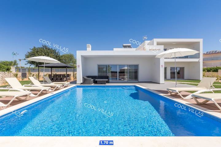 Chalet para 8 personas, con vistas al mar además de terraza y jardín en Algarve - 3