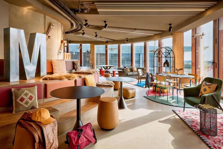 Hôtel pour 2 personnes, avec Terrasse et Vue dans Aéroport de Luxembourg