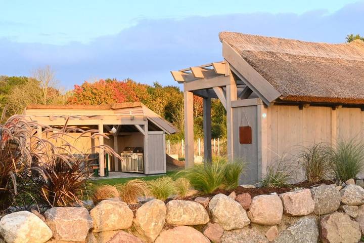 Ferienhaus mit Meerblick für 12 Personen, mit Ausblick und Sauna sowie Garten in Glowe - 4