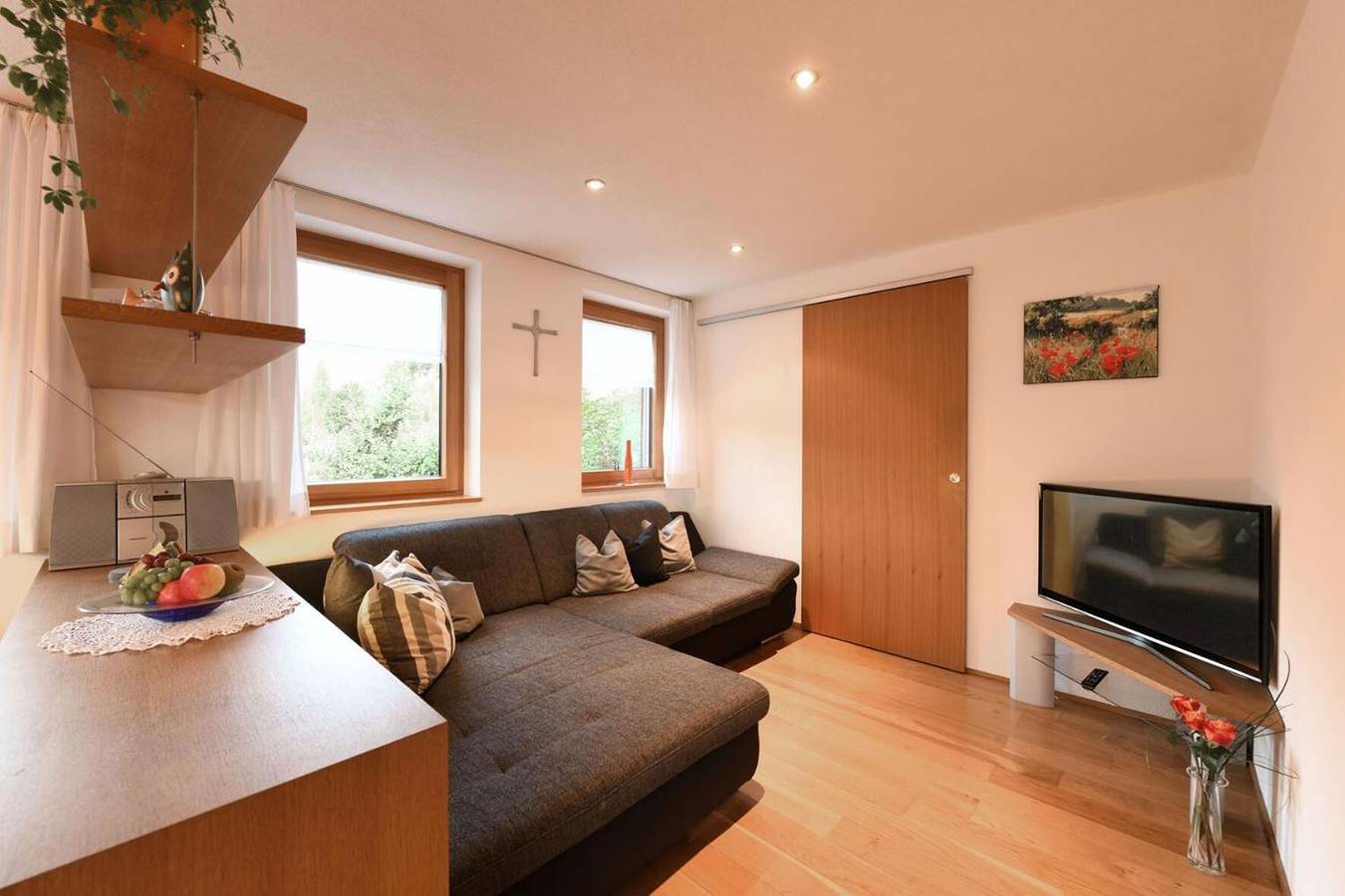 Ferienhaus 'Hausblick' mit Bergblick, privater Terrasse und Wlan in Au, Bregenzerwald