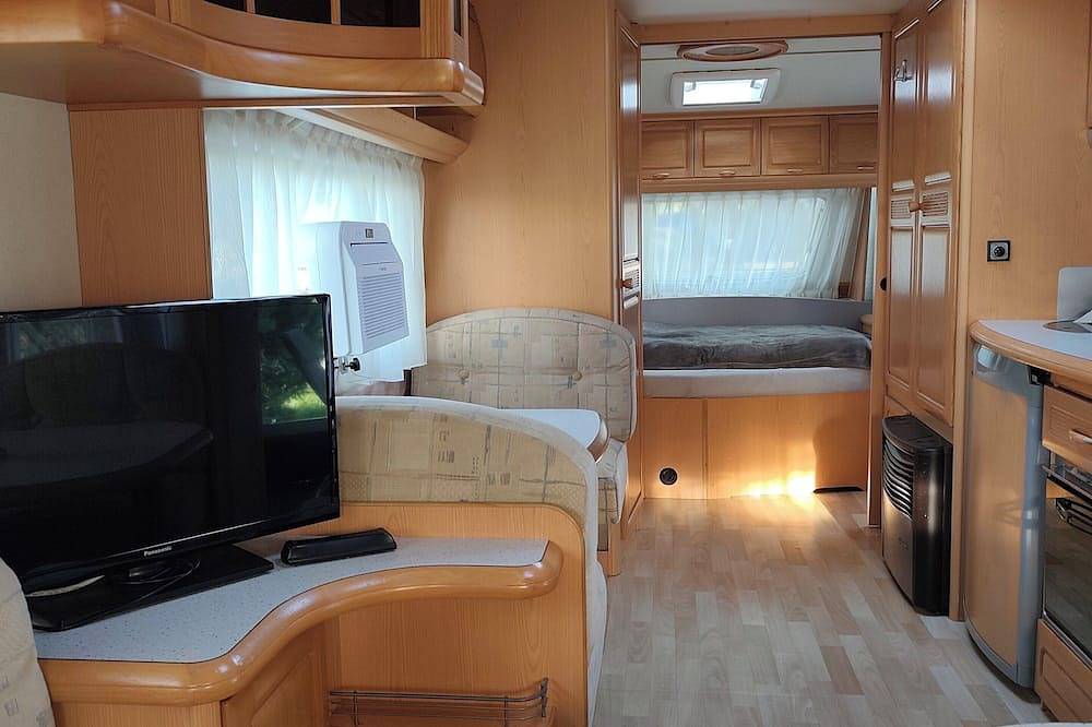Appartement entier, Nele caravan at Waldcamping-Lausitzer-Seenland in Schwarzbach, Haute-Forêt-de-Spree-Lusace