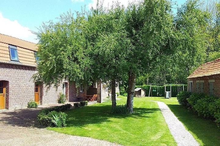 Gîte pour 6 personnes, avec Balcon et Jardin dans Helfaut