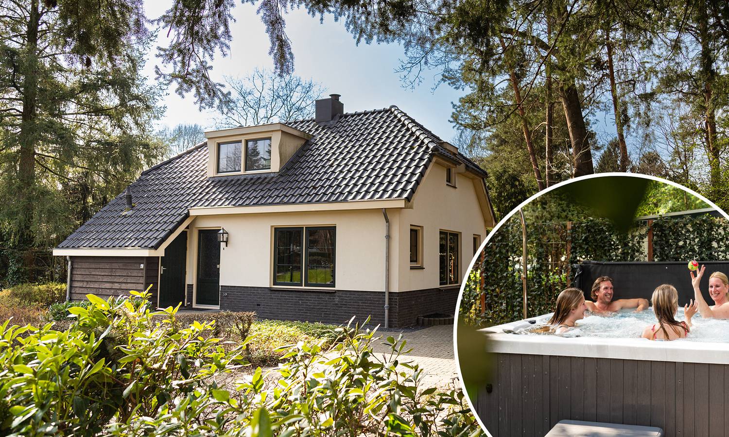 Landgoed de Scheleberg — Boshoeve 10 personen Wellness (Spa) in Hoge Veluwe