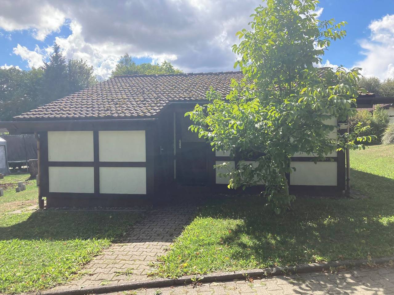 Voll ausgestattetes Ferienhaus "Scout" Nr.179 im Grünen mit Terrasse. in Waldbrunn, Neckar-Odenwald-Kreis