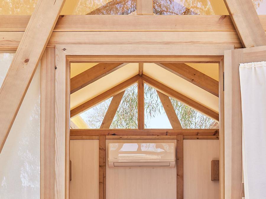 Camping Taiga Almeria Playa - Safarizelt 2 personen - Palmeral in Palomares, Cuevas del Almanzora