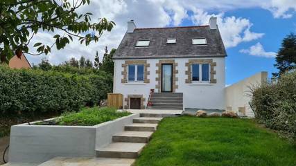 Maison De Vacances pour 6 Personnes dans Locquirec, Région de Morlaix, Photo 1