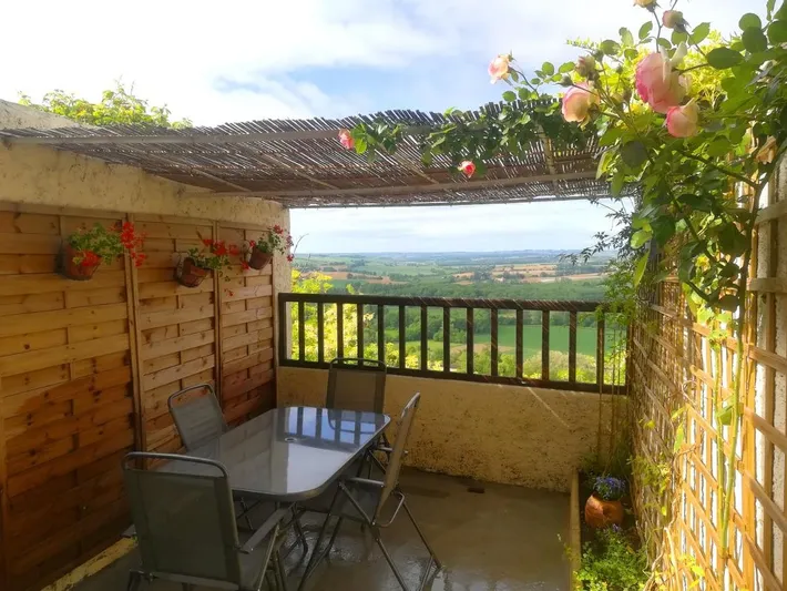Maison de vacances pour 6 personnes, avec terrasse et vue - 1