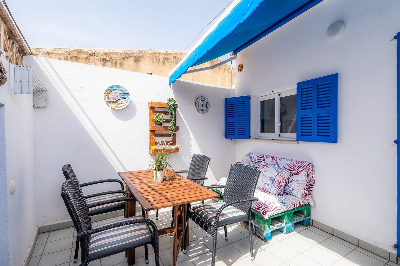 Ferienhaus "Es Cantonet" mit privater offener Terrasse und Wlan in Porto Cristo, Manacor