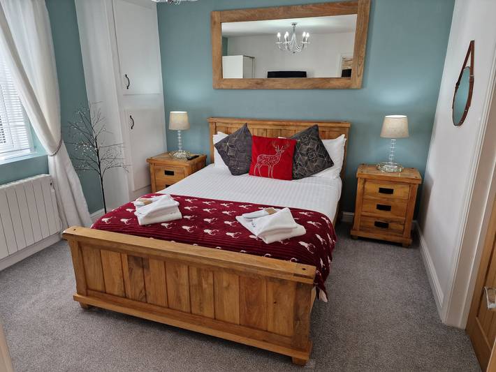 Cottage for 2 people, with garden and terrace as well as hot tub, with pets in Cumbria