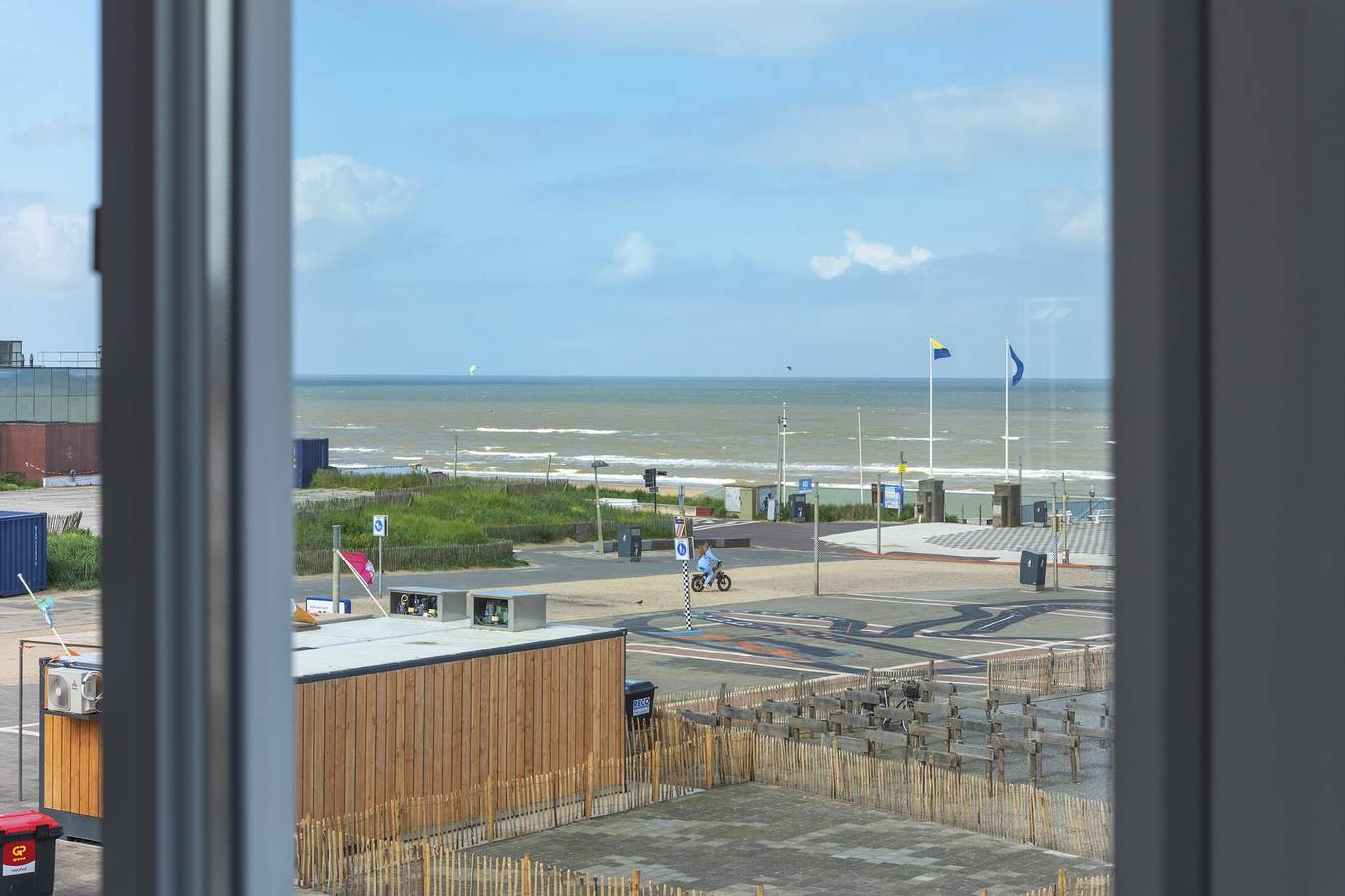 Gehele studio, Bamboa Studio op steenworp afstand van het strand in Zandvoort, Nederlandse Noordzeekust