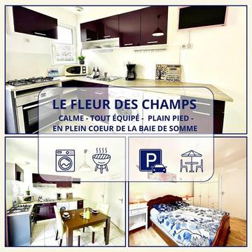 Gîte pour 2 personnes, avec jardin et terrasse à Noyelles-sur-Mer
