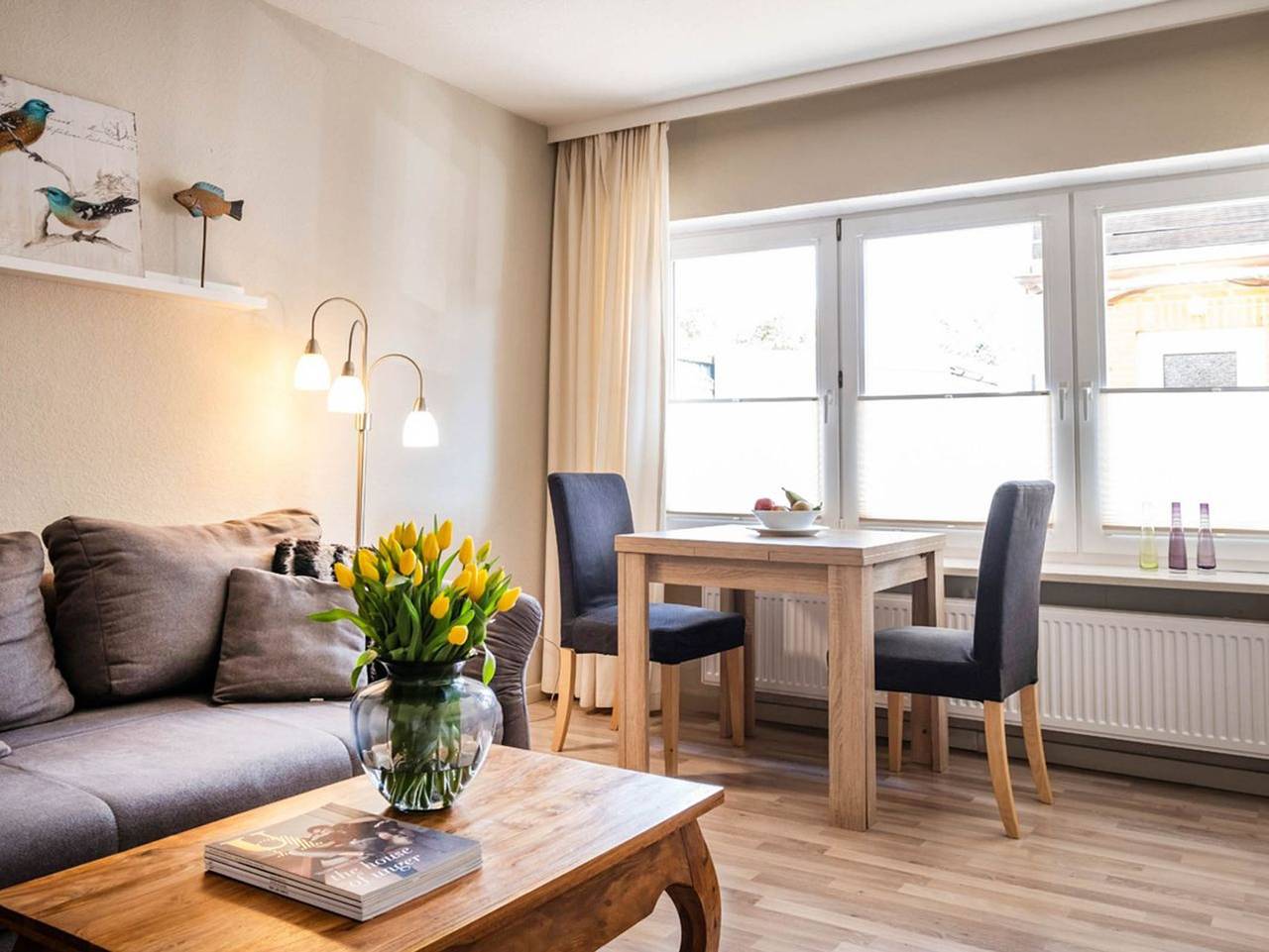 Ganze Ferienwohnung, Op de Westerwarft - Ferienwohnung für 2 Personen mit Haustier in Hafen Büsum, Büsum