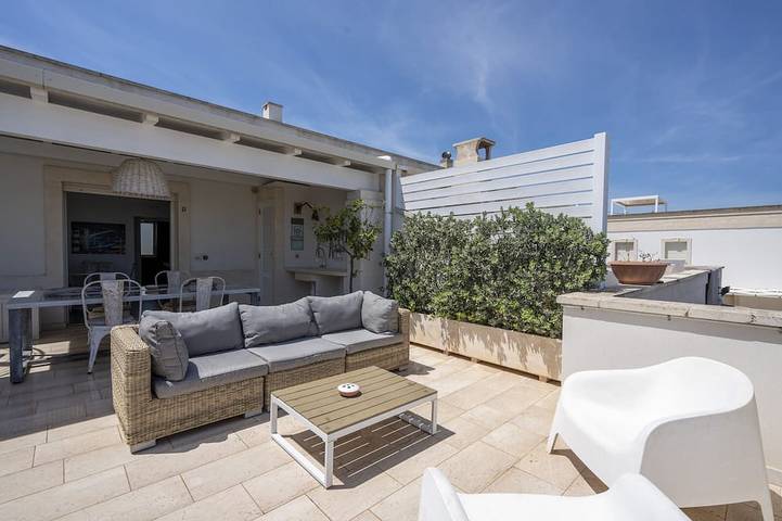 Casa vacanza per 4 persone, con giardino e balcone in Savelletri